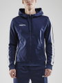 Craft Kapuzenpullover Hoodie Fullzip Pro Control navyblau/weiss Herren